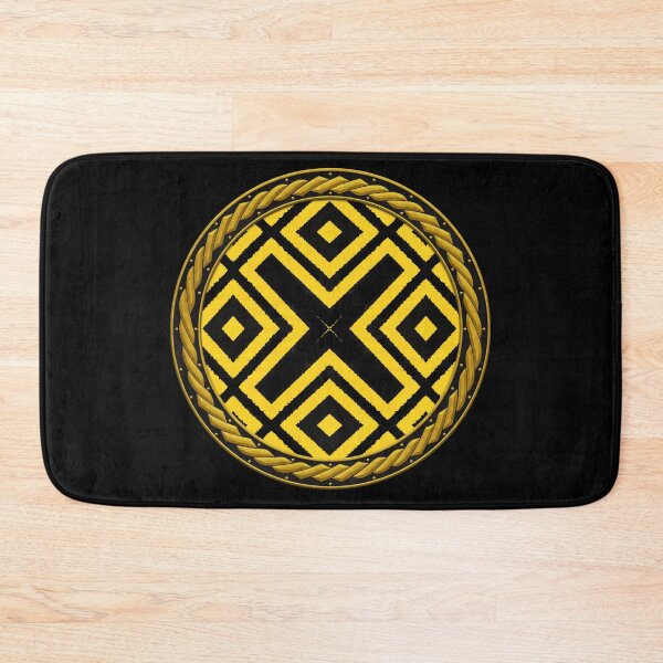Item preview, Kaleidoscope Highly Visible Yellow and Black in Celtic Circle Frame 5 designed and sold by Swabcraft.