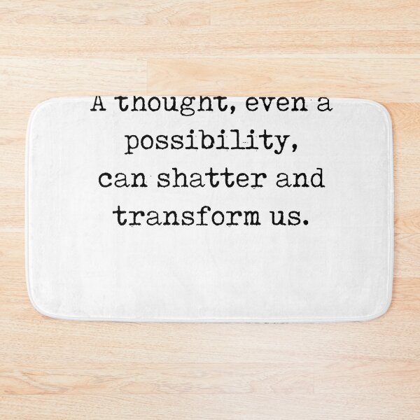 Item preview, A thought, even a possibility - Friedrich Nietzsche Quote - Literature - Typewriter Print designed and sold by Studio Grafiikka.