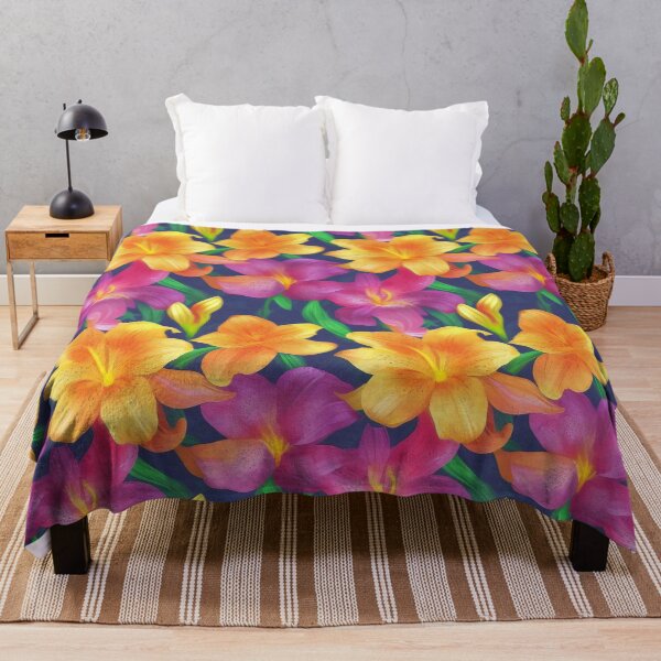 Item preview, Beautiful Oil Panted Lilies designed and sold by FiaFiaPress.