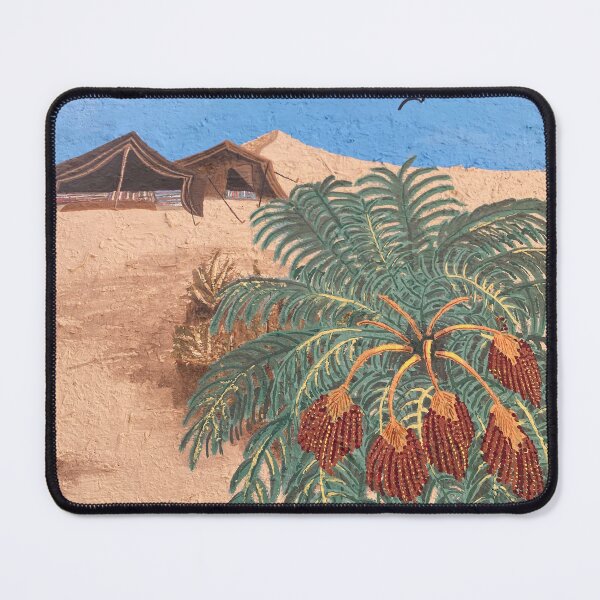 Item preview, Date Trees in the Sahara Desert - Mural Art  designed and sold by Jillianamatt.