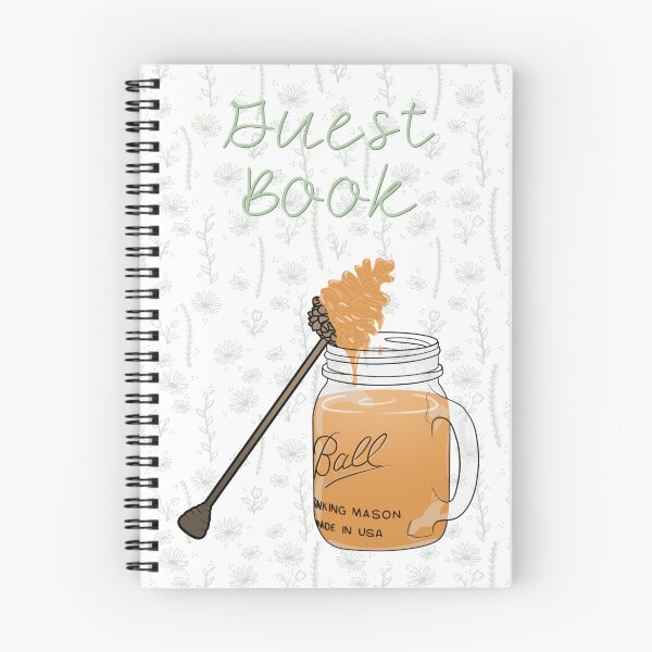 Item preview, HoneyCone House Guest Book designed and sold by hanwritten.