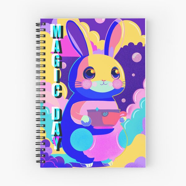 Artikelvorschau, Weißer Hase, blauer Hase entworfen und verkauft von JosSmiling.