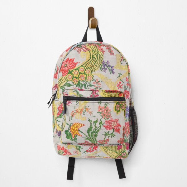 Item preview, Vintage Eclectic Floral Tapestry Textile | P145 designed and sold by Piccolo Fiore Prints.