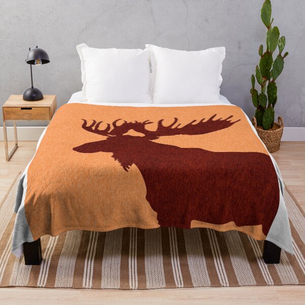 Item preview, Moose Silhouette - Scandinavian Nursery Decor - Animal Friends - For Kids Room - Minimal designed and sold by Studio Grafiikka.