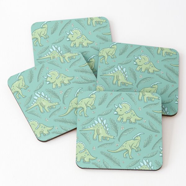 Item preview, Prehistoric Herbivores Green  designed and sold by smoothfoxill.