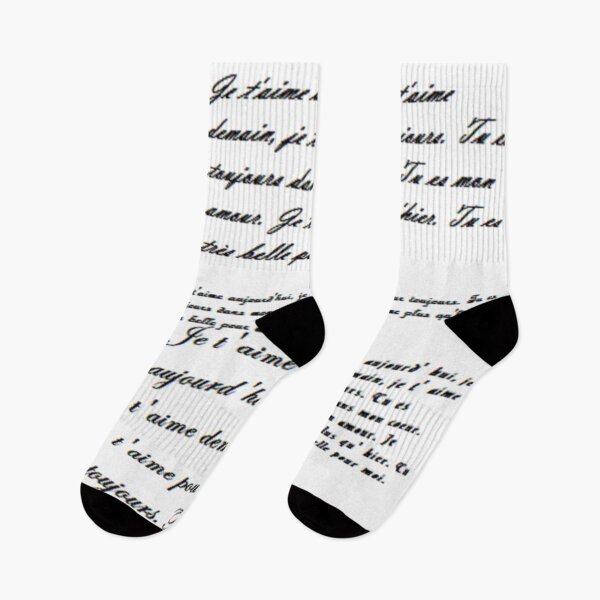Item preview, French Poetry Black and White designed and sold by BhARTi Taylor.