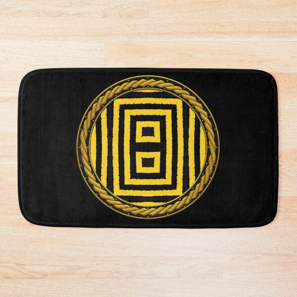 Item preview, Kaleidoscope Highly Visible Yellow and Black in Celtic Circle Frame 22 designed and sold by Swabcraft.