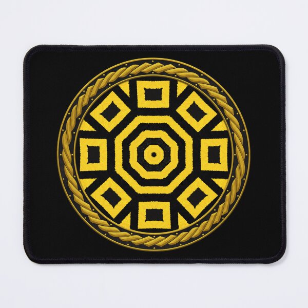 Artikelvorschau, Kaleidoscope Highly Visible Yellow and Black in Celtic Circle Frame 26 entworfen und verkauft von Swabcraft.