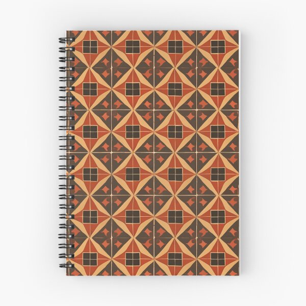 Item preview, Retro Tile Pattern red and brown with yellow, plaid designed and sold by RetroTile.