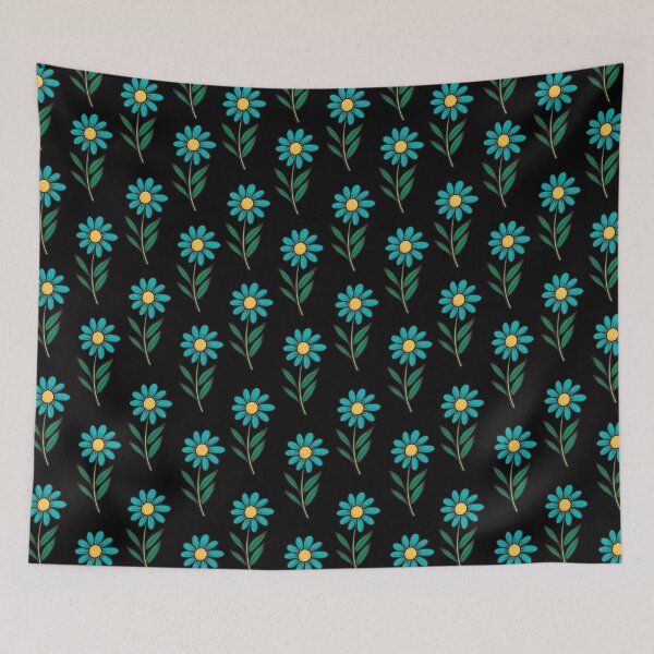 Item preview, Blue Petals Spring Flowers Pattern designed and sold by PlantKind.