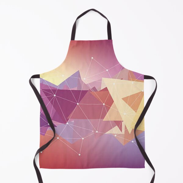 Item preview, Multicolored low polygon shapes, color mosaic designed and sold by MTShoppingLine.