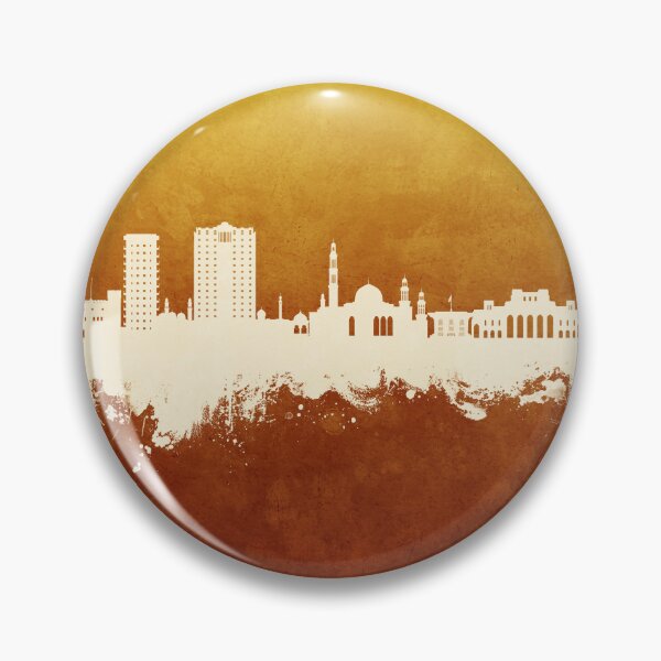 Item preview, Muscat Oman Skyline designed and sold by ArtPrints.