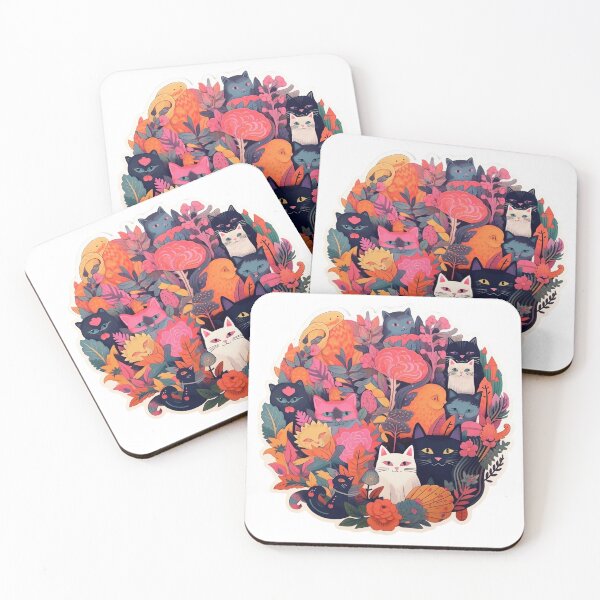 Item preview, Cat Garden Hydro Flask Stickers - 14 designed and sold by Studio Stickers.