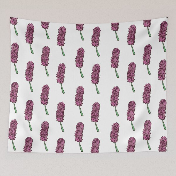 Artikelvorschau, Hübsches lila Hyazinthen-Frühlings-Blumenmuster. entworfen und verkauft von PlantKind.