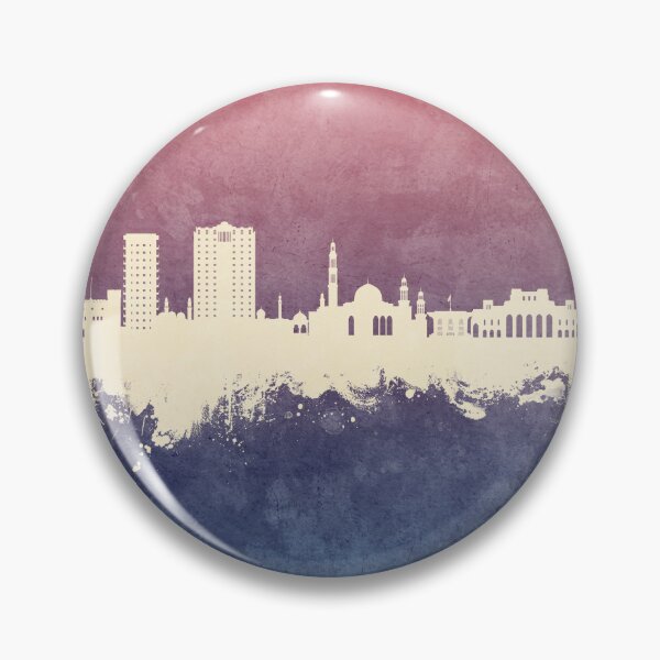 Item preview, Muscat Oman Skyline designed and sold by ArtPrints.