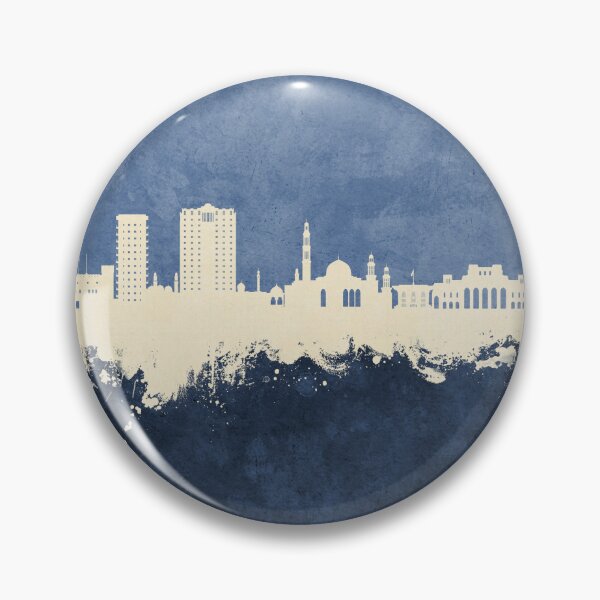 Item preview, Muscat Oman Skyline designed and sold by ArtPrints.