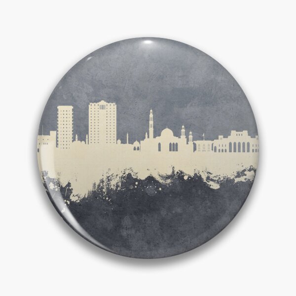 Item preview, Muscat Oman Skyline designed and sold by ArtPrints.