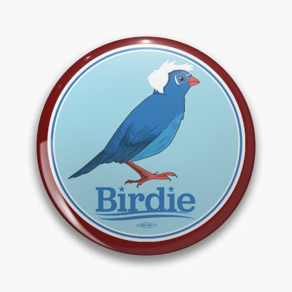 Artikelvorschau, Birdie Sanders Aufkleber entworfen und verkauft von RowenaKihn.