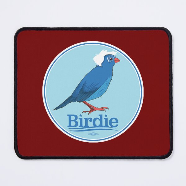 Item preview, Birdie Sanders Sticker designed and sold by RowenaKihn.
