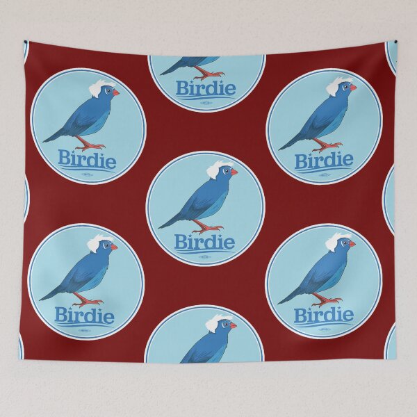 Item preview, Birdie Sanders Sticker designed and sold by RowenaKihn.