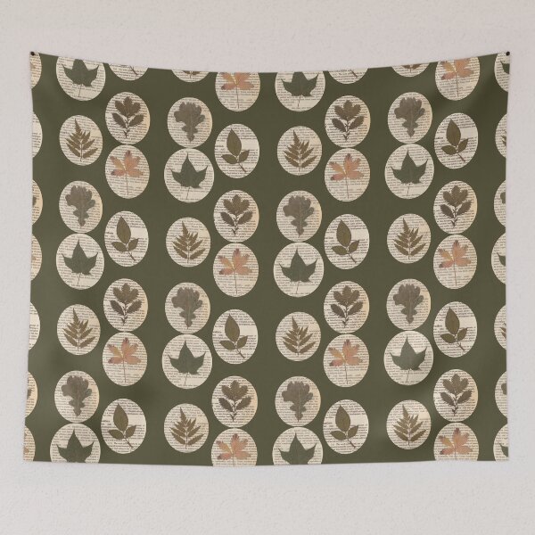 Item preview, Pressed leaves set B green designed and sold by Julianum.