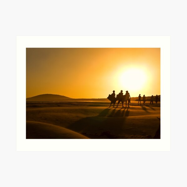 Heading home . . . Gerroa Art Print