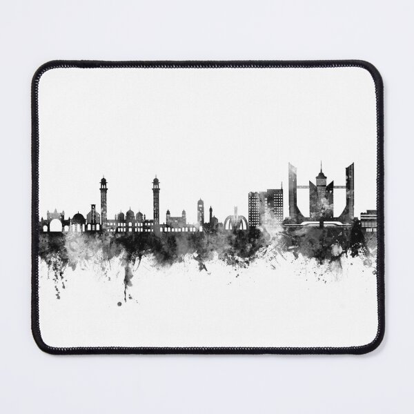 Item preview, Faisalabad Pakistan Skyline designed and sold by ArtPrints.