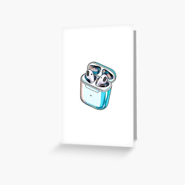 Airpods Max Gift Prank stickers - in ALL 5 colors Greeting Card