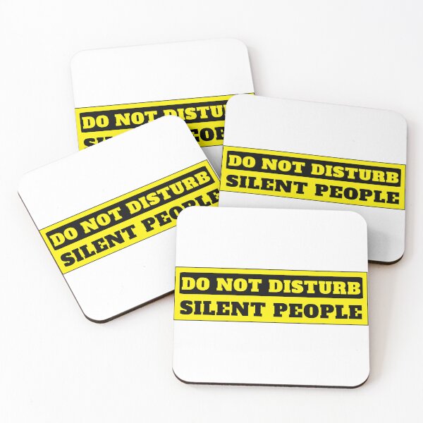 Item preview, Do Not Disturb silent people designed and sold by Permana96.