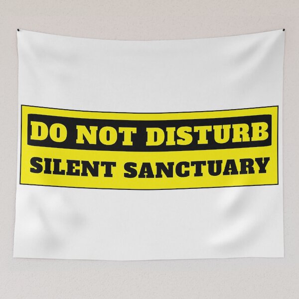 Item preview, Do Not Disturb silent sanctuary designed and sold by Permana96.
