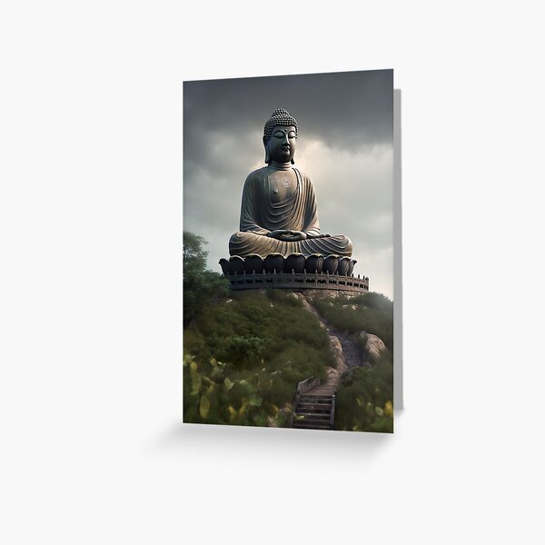 Item preview, Giant Buddha Lotus Pathway designed and sold by AyrioArt.