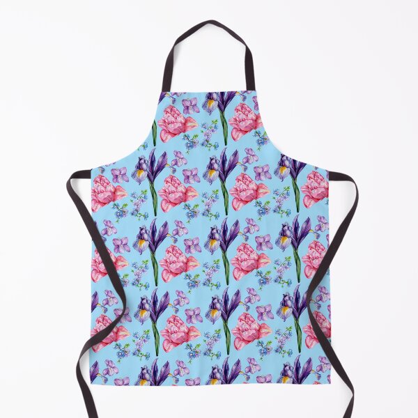 Item preview, Spring Flowers Pattern Blue designed and sold by Katariina Purru.