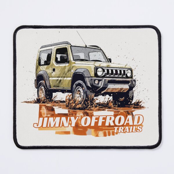 Item preview, Chiffon Ivory Jimny Offroad Trails designed and sold by stoicjimny.