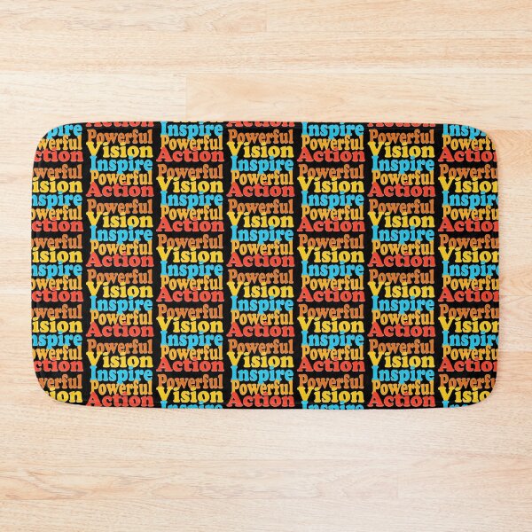 Item preview, powerful vision inspire powerful action  designed and sold by Everyday_wonder .