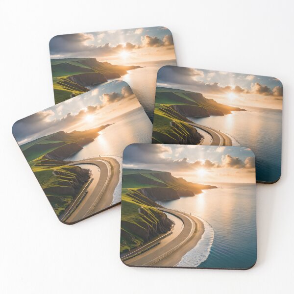 Item preview, Mountain & Coastal Landscape #1 designed and sold by JIMBOBS WALL ART.
