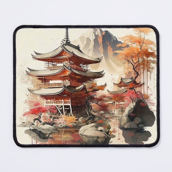 Item preview, Japanese countryside in late designed and sold by DarrylHankins.