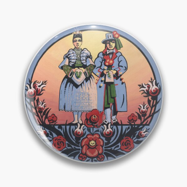 Item preview, Sorbian folklore - couple designed and sold by dynamitfrosch.