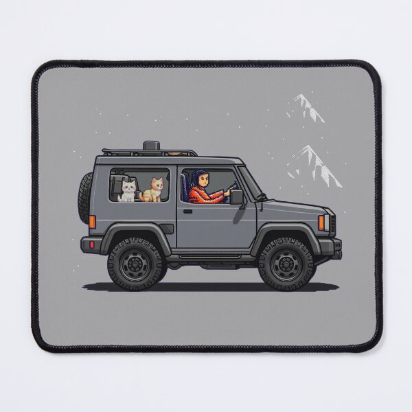 Item preview, Grey Jimny Adventure with Cute Cats designed and sold by stoicjimny.