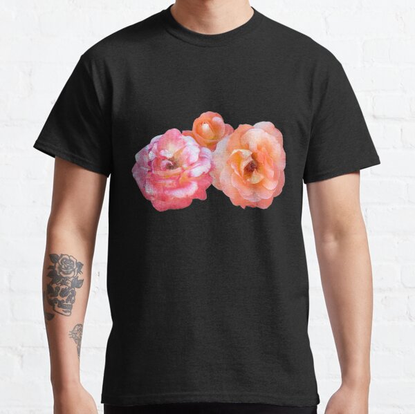 Item preview, Pink and Peach roses designed and sold by Christinasbubbl.