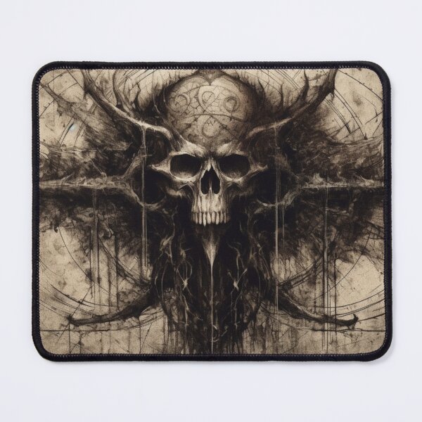 Item preview, Gothic Fantasy Art - Dark Skeleton designed and sold by letsgetinspired.