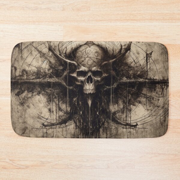 Item preview, Gothic Fantasy Art - Dark Skeleton designed and sold by letsgetinspired.