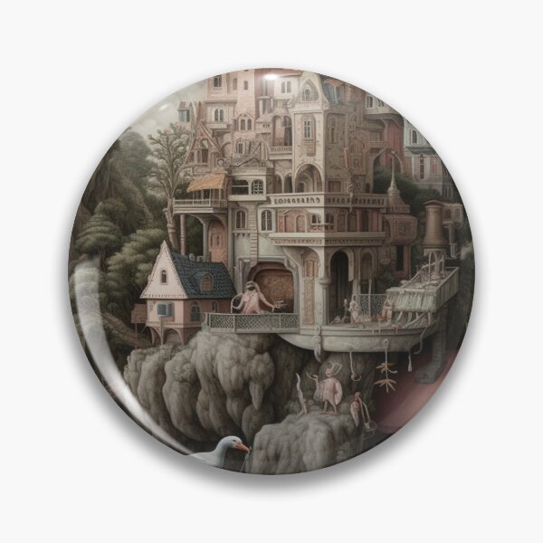 Item preview, "The Suspended Village of the Future: A Technological Haven in the Skies" designed and sold by Anthonny Barlan.