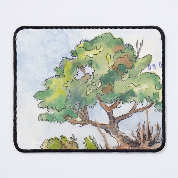 Item preview, Watercolour and Hessian Collage designed and sold by Maree Clarkson .