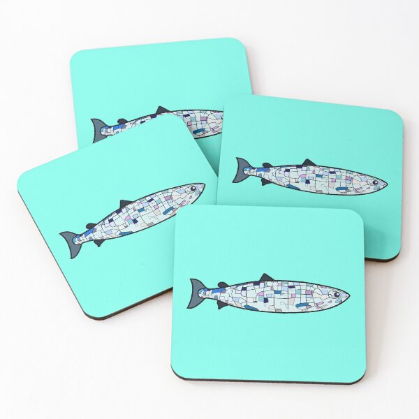 Item preview, The Big Fish (Turquoise) designed and sold by Adam Regester.