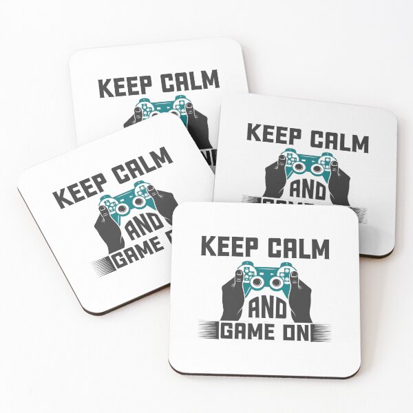 Item preview, Keep Calm And Game On designed and sold by Stricely.