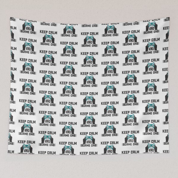 Item preview, Keep Calm And Game On designed and sold by Stricely.