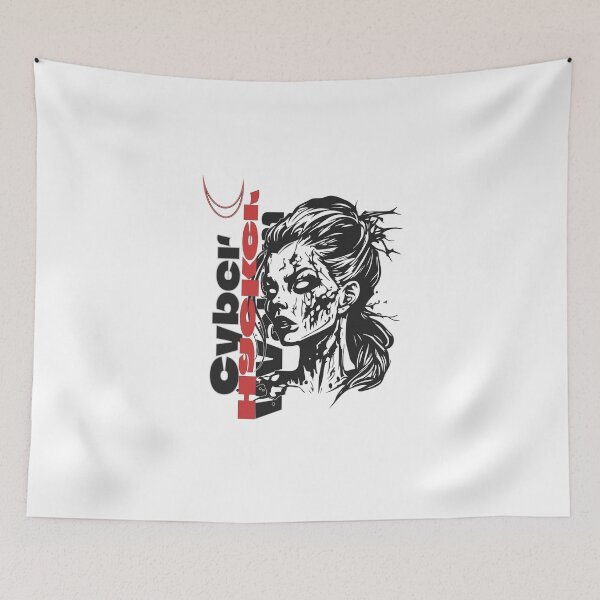 Item preview, Creepy Cyberpunk Gothic Woman designed and sold by Tuong Nguyen.