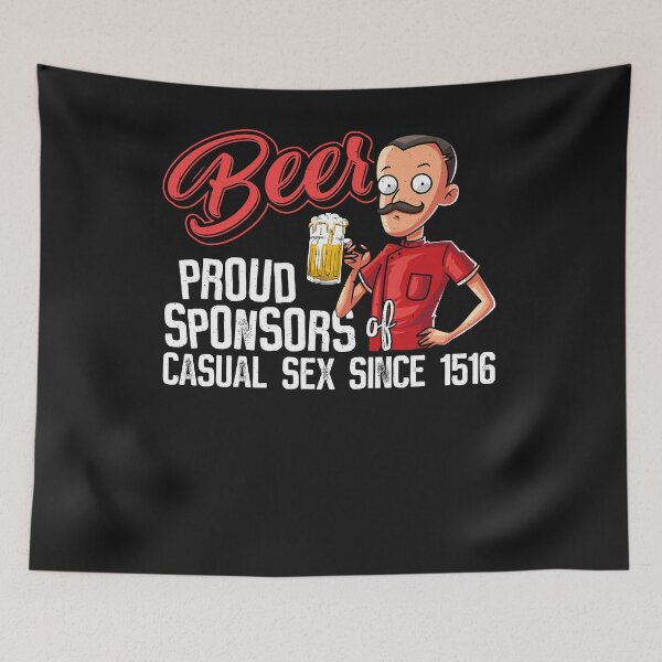 Artikelvorschau, Beer - Proud Sponsor for casual Sex entworfen und verkauft von ChrisFeil.