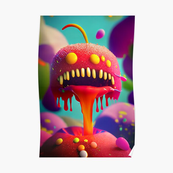 Surcharge de sucre Poster