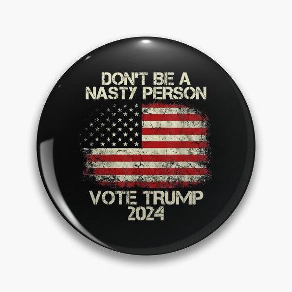 Artikelvorschau, Seien Sie kein böser Mensch. Wählen Sie Trump 2024 entworfen und verkauft von RayanDesigns.